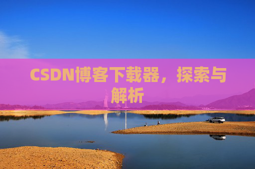 CSDN博客下载器，探索与解析