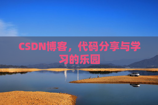 CSDN博客，代码分享与学习的乐园